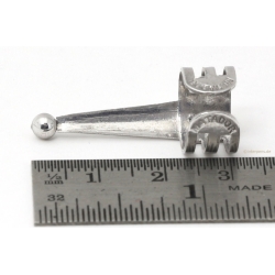 Matador Aufsteckklip Original Ersatzteil Metall sehr selten Vintage