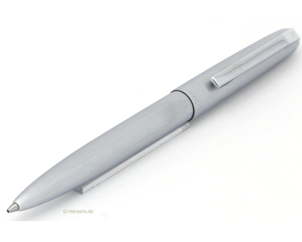 Pelikan K478 Silverstar Kugelschreiber Chrom strichmattiert
