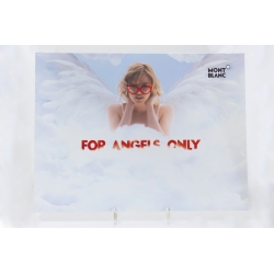 Montblanc "For Angels Only" Pen Advertising Store Cardboard Display