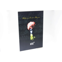 Montblanc Mozart Füllhalter Werbe Aufsteller Ständer Ausstellung Karton Deko Shop  Display