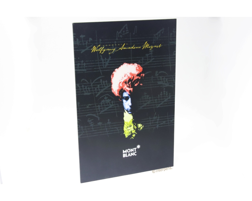Montblanc Mozart Fountain Pen Advertising Store Cardboard Display