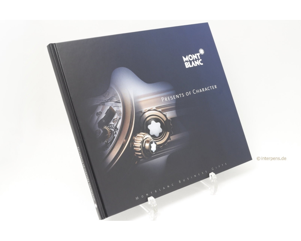 Montblanc "Presents of Character" Business Gifts Advertising Book 2008 Rare!