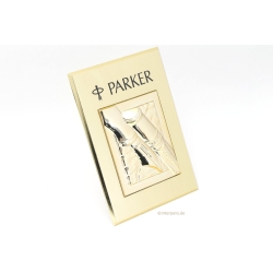 Parker Duofold Stift Werbeaufsteller Shop Werbung Vergoldet Plastik