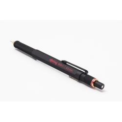 Rotring 800+ Black 0,5mm Mechanical Pencil Knurled Grip Hexagonal