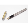 Pelikan P 560 Signum Edelstahl mattiert 14C BB um 1982 Patronenfüller