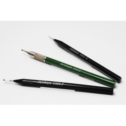 Pelikan stencil drawing device and stylus