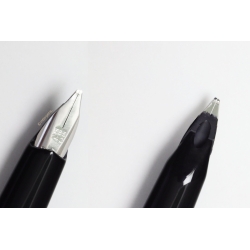 Pelikan P 21 Silvexa black Cartridgefiller 14C OBB near mint around 1970