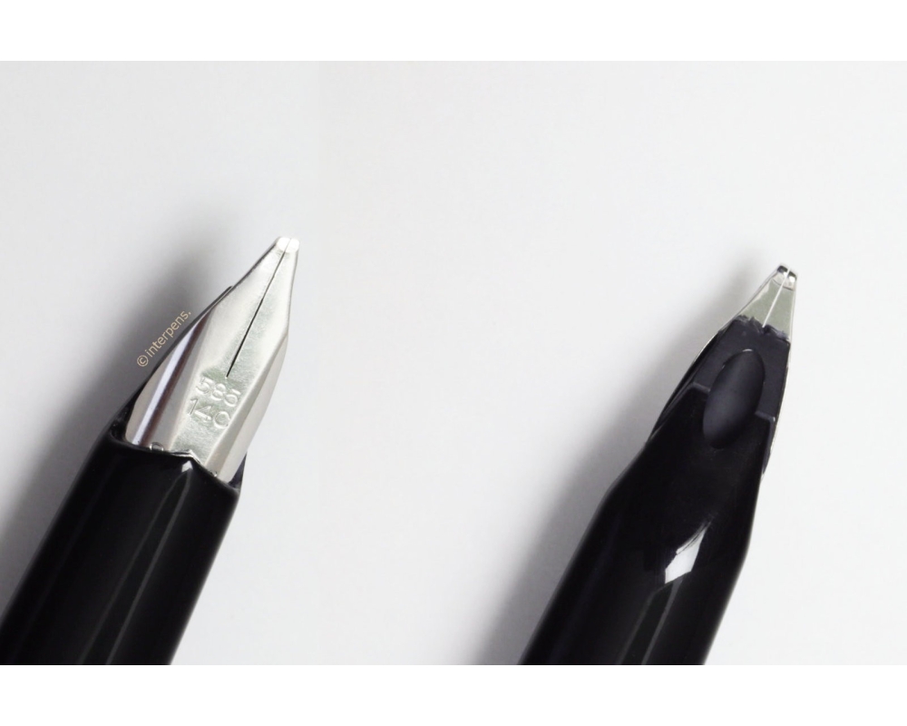 Pelikan P 21 Silvexa schwarz Patronenfüller 14C OBB neuwertig um 1970