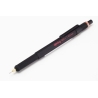 Rotring 800+ Schwarz 0,5mm Druck-Bleistift Gerändelter Griff Hexagonal