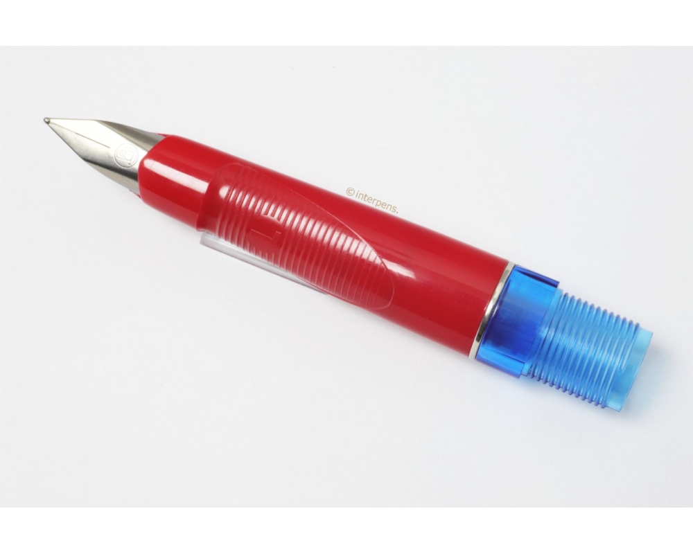Pelikano L Feder 4. Modell P461 inkl. rotes Griffstück für Linkshänder