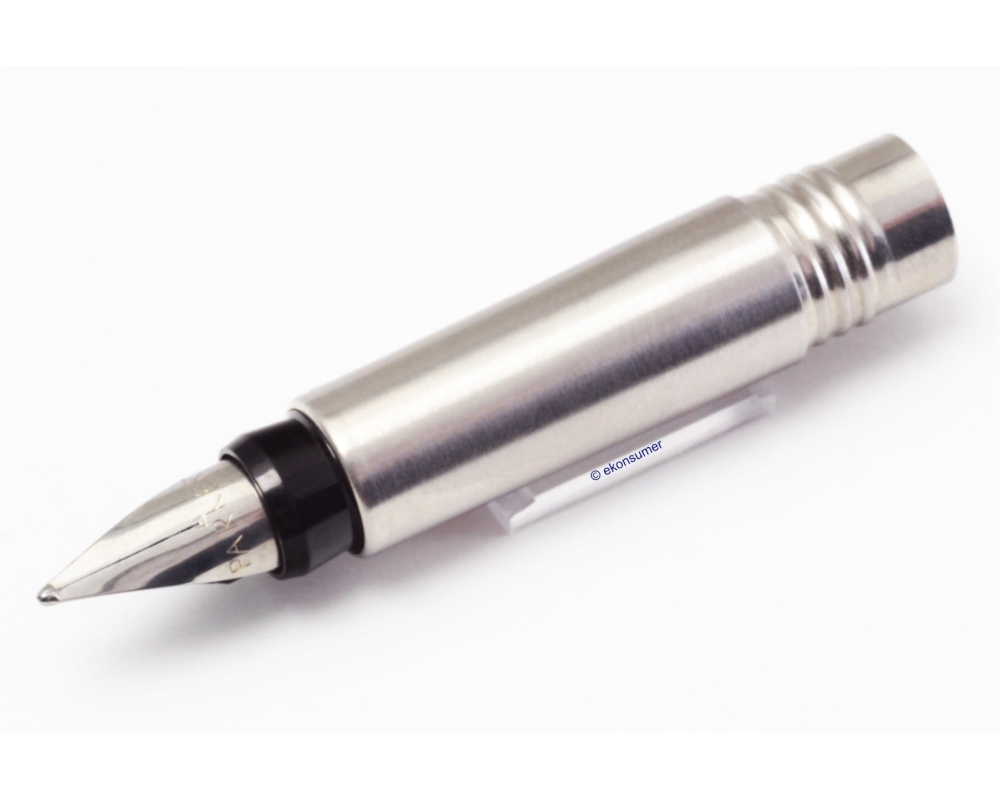 Parker Vector M Stainless steel Grip-section Fountain pen NOS