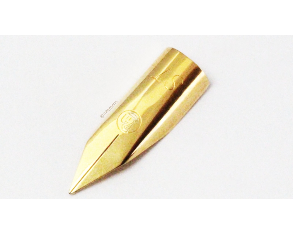 Pelikan Steno Feder vergoldet für Pelikano 3/4.Modell + Modelle um 1975