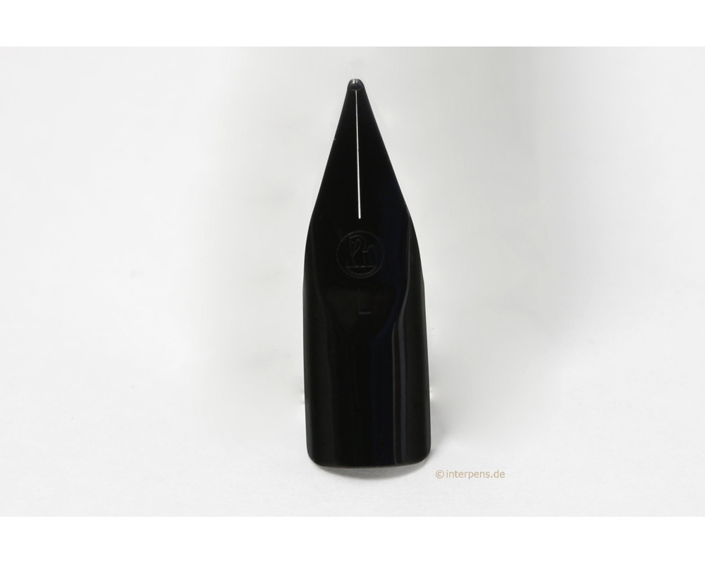 Pelikan P10 P20 P21 M22 P458 Füllhalter schwarz eloxierte Stahl Feder L