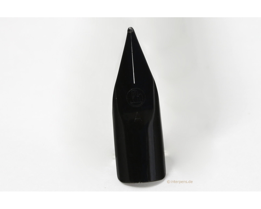 Pelikan P10 P20 P21 M22 P458 Füllhalter schwarz eloxierte Stahl Feder A