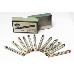 Faber-Castell 2875 Set Signierstifte 1Dutzend rot gelb weiss schwarz Box