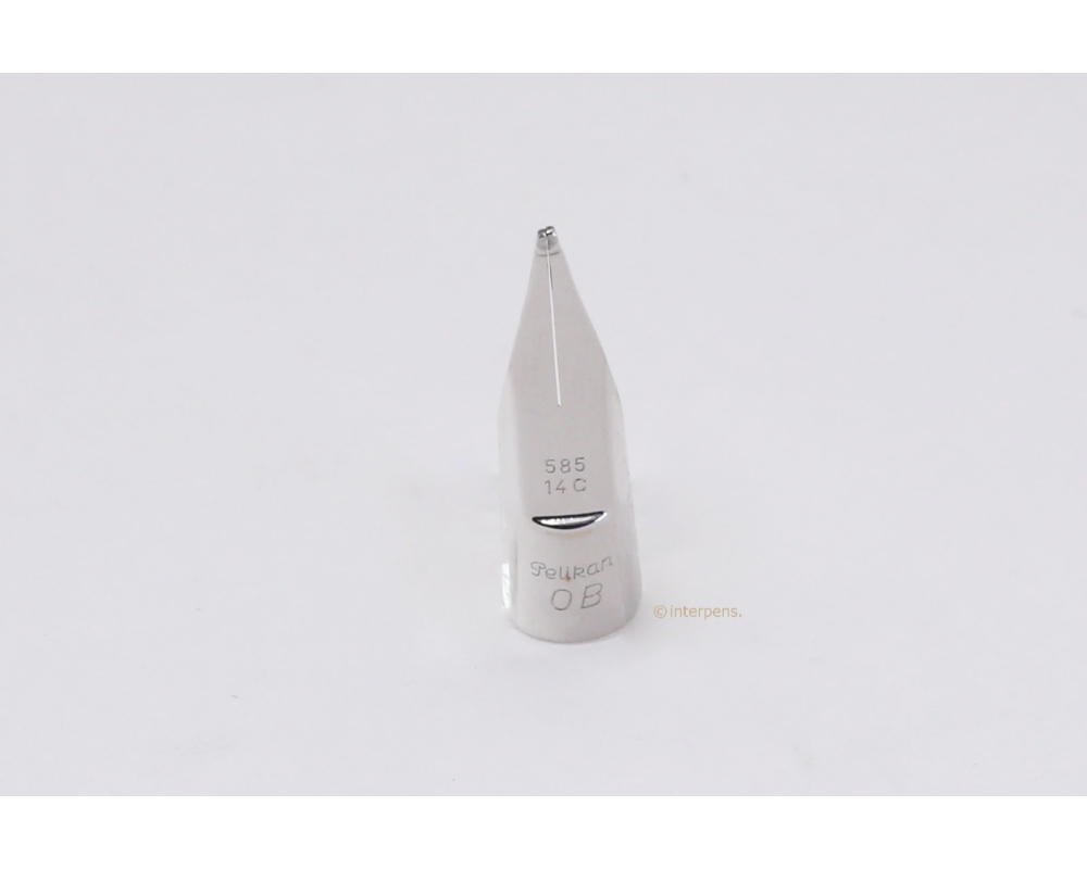 Pelikan Signum OB 14C 585 Goldfeder Platiniert Ersatzteil