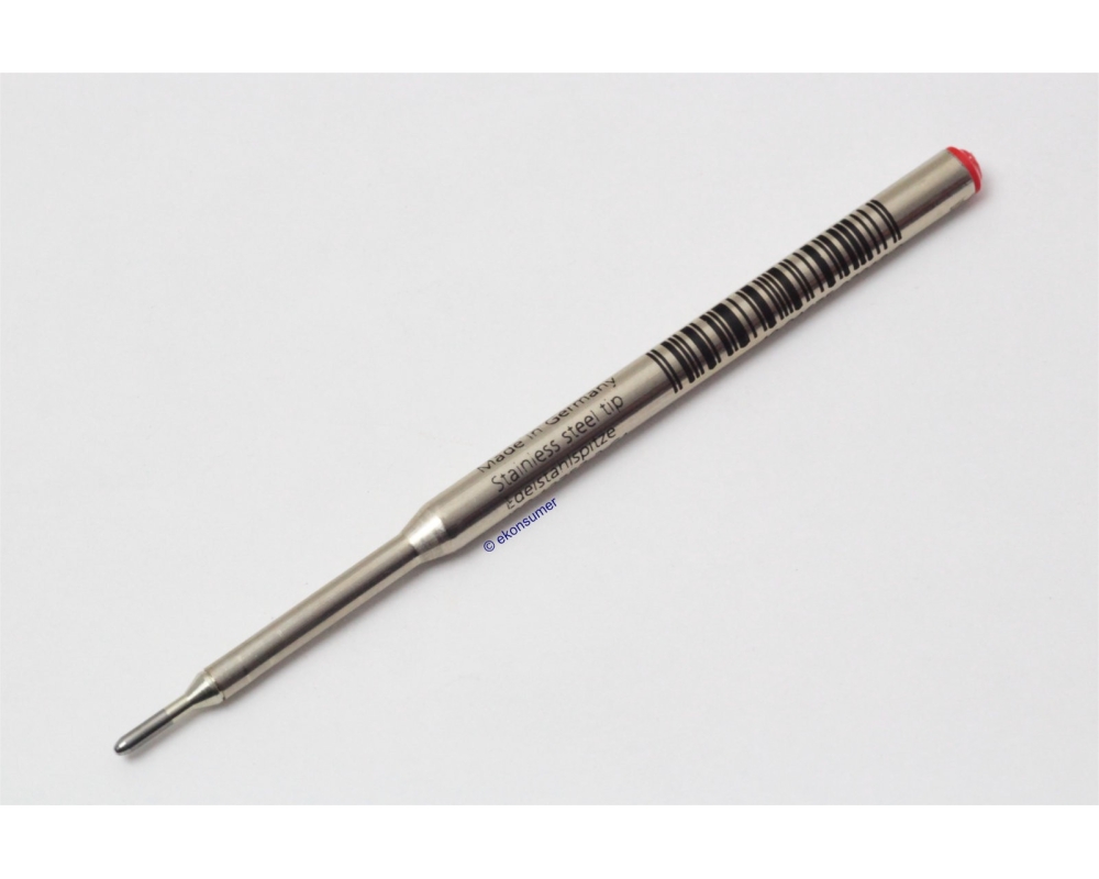 Ersatzmine rot für Montblanc 115 215 315 615 715 Kugelschreiber m. Hebelmechanik