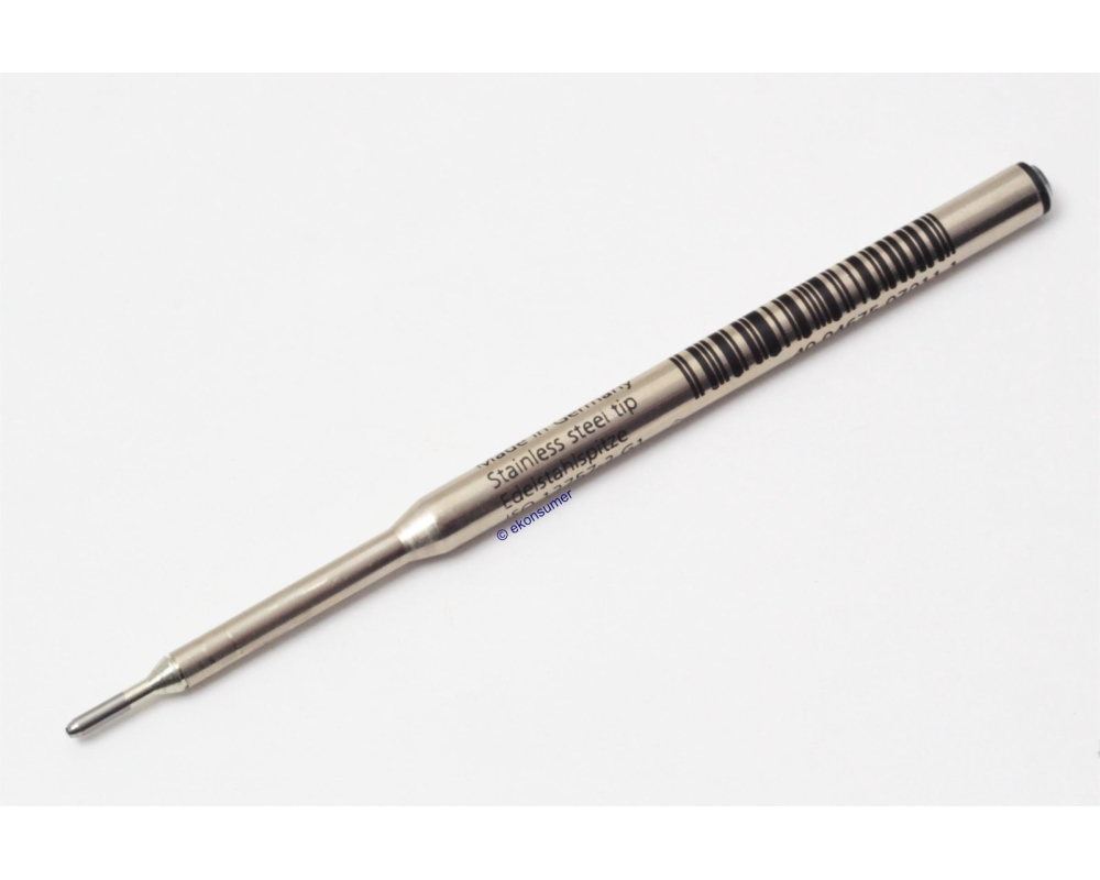Ersatzmine schwarz für Montblanc 115 215 315 615 715 Kugelschreiber m. Hebelmechanik