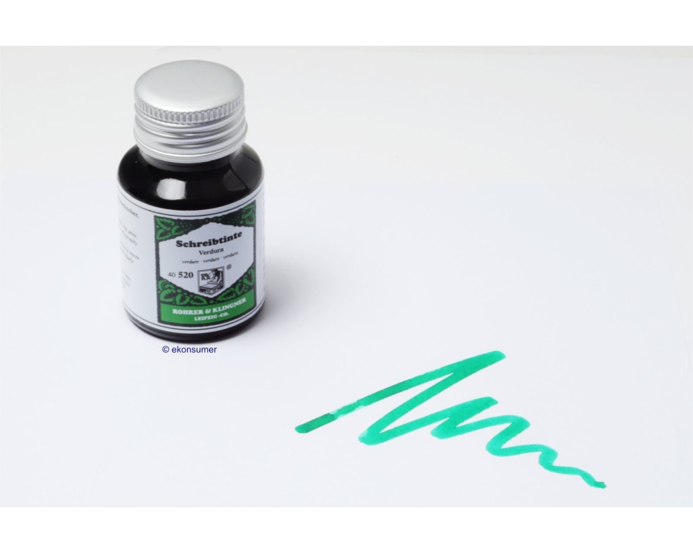 Verdura grün 520 Rohrer u. Klingner 50 ml Schreibtinte