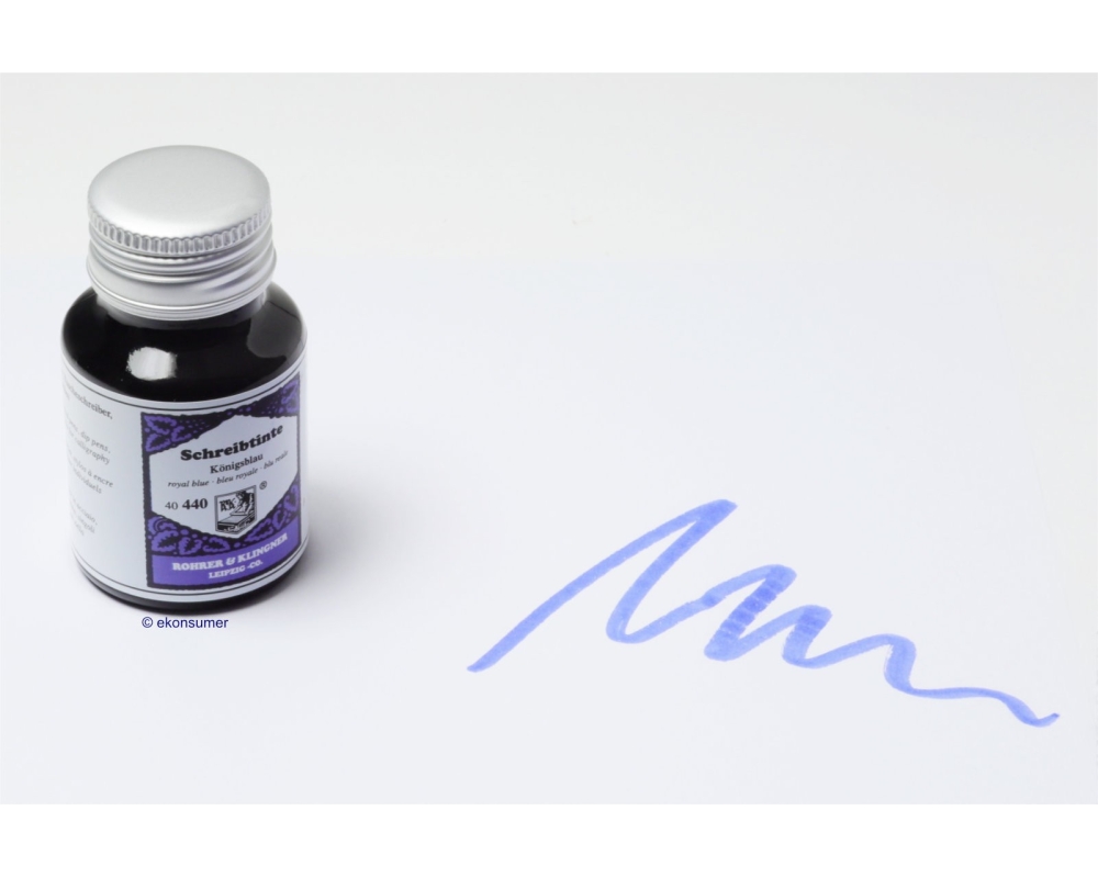Königsblau 440 Rohrer u. Klingner 50 ml Schreibtinte
