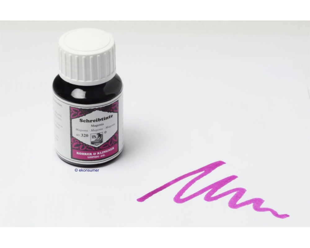 Magenta 320 Rohrer u. Klingner 50 ml Schreibtinte