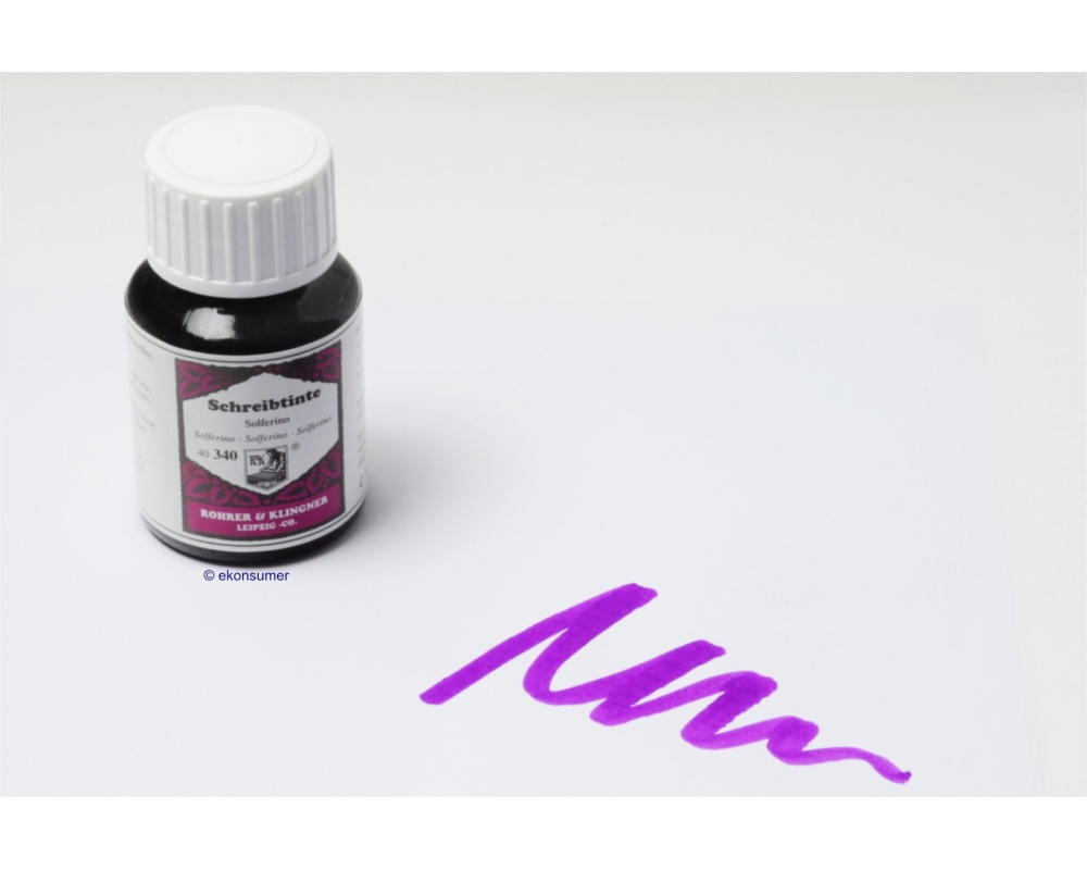 Solferino 340 Rohrer u. Klingner 50 ml Schreibtinte