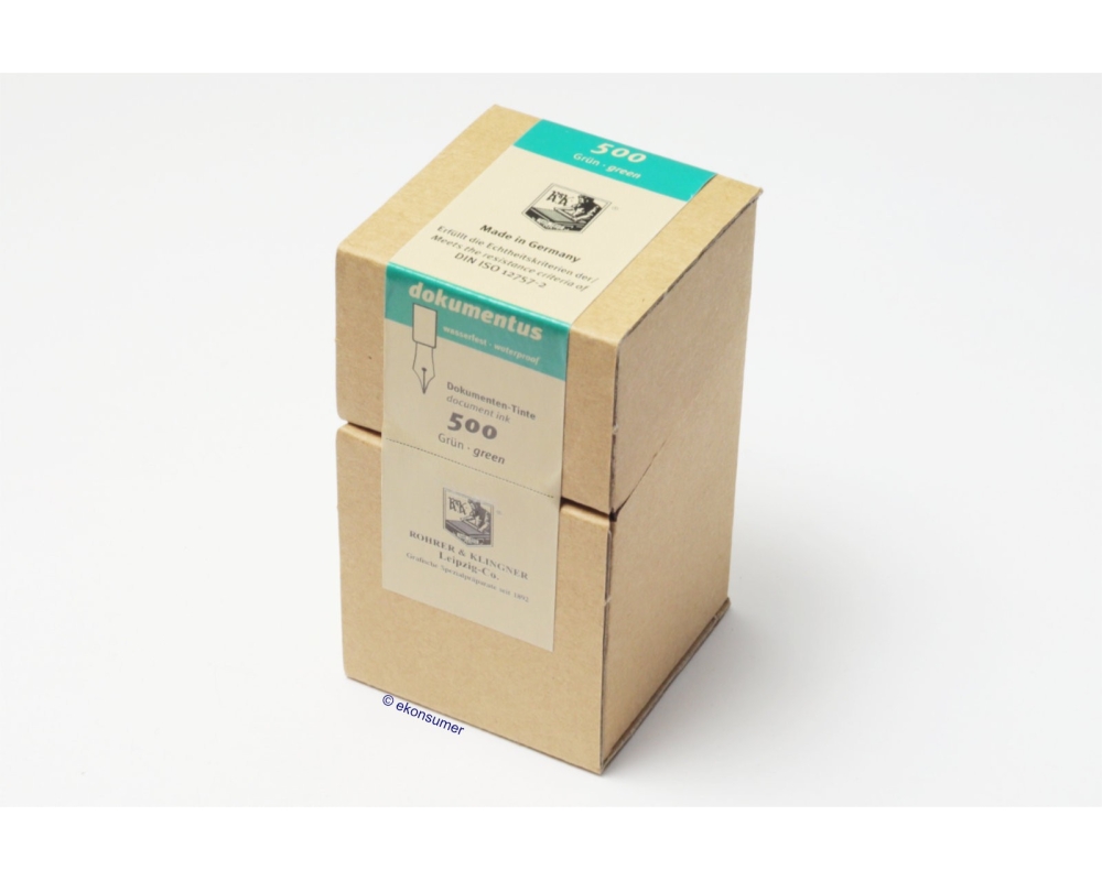 dokumentus Grün 41500 Rohrer & Klingner 50 ml Tinte dokumentenecht
