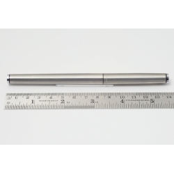 Pelikan P 560 Signum Stainless Steel matte 14C OBB Gold nib 1983 Cartridgefiller
