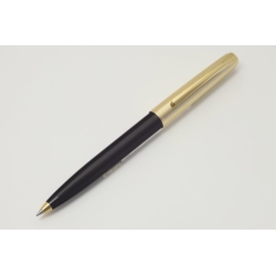 Pelikan R30 K490 Ballpoint Pen Rolled Gold Spring-cap Pinstripe Guilloche Vintage NOS