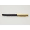 Pelikan R30 K490 Ballpoint Pen Rolled Gold Spring-cap Pinstripe Guilloche Vintage NOS