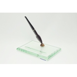 Pelikan 400f Deskpen 14C OBB Gold-nib Glass-base Milano 1957 Vintage - RARE!