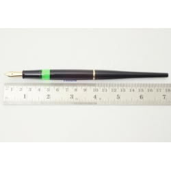 Pelikan 400f Tischfüllhalter 14C OBB Goldfeder Glasstand Milano 1957 Vintage