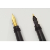 Montblanc No. 2 Stöffhaas Safety Pen 14C OB Gold Nib Hardrubber Ebonite BHR