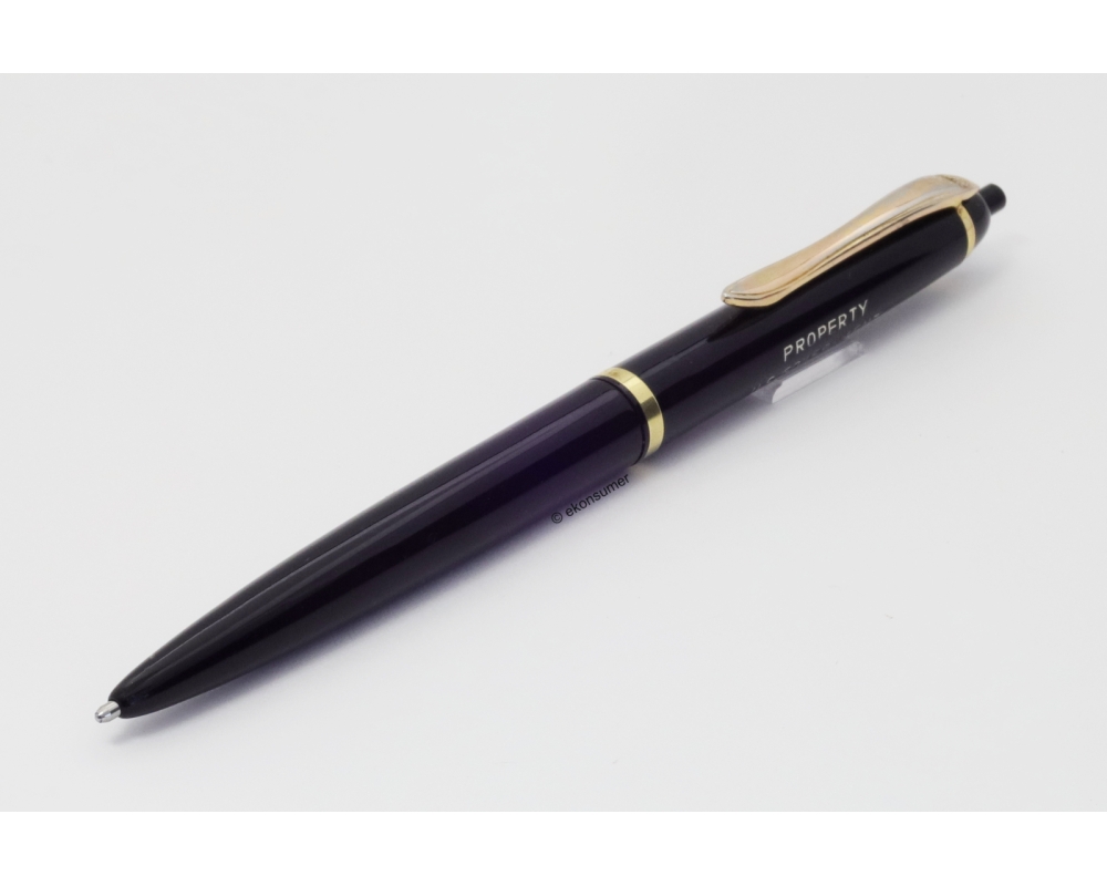Geha 305 Hermetic Ballpoint Pen black 1950s U.S. GOVERNMENT Vintage