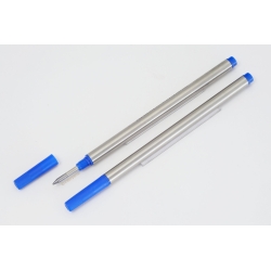 Rollerball Fineliner Mine Blau-Schwarz Feiner Strich 2er Set Montblanc kompatibel