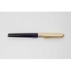 Pelikan P30 Doublè Pinstripe guilloche 14C OM around 1974 Pistonfiller boxed