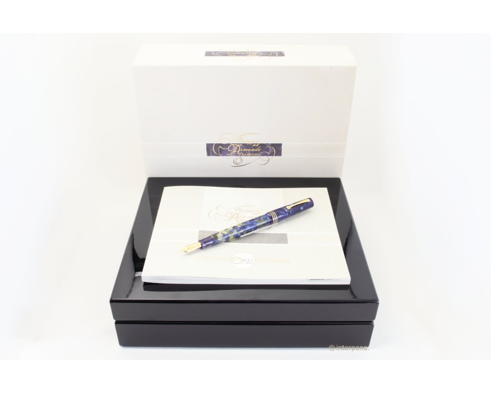 OMAS Lucens Omaggio Armando Simoni Limited Edition 18K M Goldfeder Box