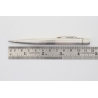Art Deco Drehbleistift Georg Lauer 925 Sterlingsilber 1.18 mm Mine Achtseitige Form