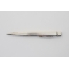 Art Deco Drehbleistift Georg Lauer 925 Sterlingsilber 1.18 mm Mine Achtseitige Form
