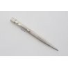 Art Deco Drehbleistift Georg Lauer 925 Sterlingsilber 1.18 mm Mine Achtseitige Form