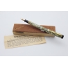 Student Nr. 10 Schildpatt-marmoriert Druckknopffüller 14ct. M Bock-Goldfeder 1935 Box Vintage