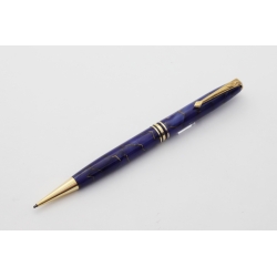 Conway Stewart Drehbleistift 1,18 mm Zelluloid Blau-Gold um 1950 Vintage