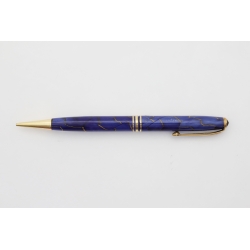 Conway Stewart Drehbleistift 1,18 mm Zelluloid Blau-Gold um 1950 Vintage