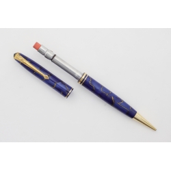Conway Stewart Drehbleistift 1,18 mm Zelluloid Blau-Gold um 1950 Vintage