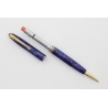 Conway Stewart Drehbleistift 1,18 mm Zelluloid Blau-Gold um 1950 Vintage