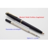 Montblanc Kugelschreibermine Adapter + Ersatzmine Blau für alte KS mit Hebelmechanik