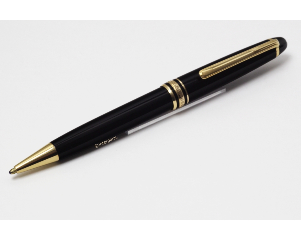 Montblanc Meisterstück 164 Classique Kugelschreiber Schwarz Gold