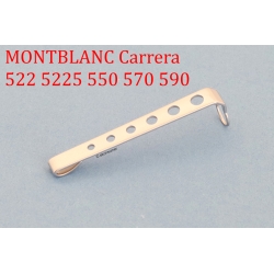 Montblanc Carerra Clip Matt-Chrom Füllhalter Kugelschreiber Bleistift Ersatzteil