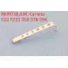 Montblanc Carerra Clip Matt-Chrom Füllhalter Kugelschreiber Bleistift Ersatzteil