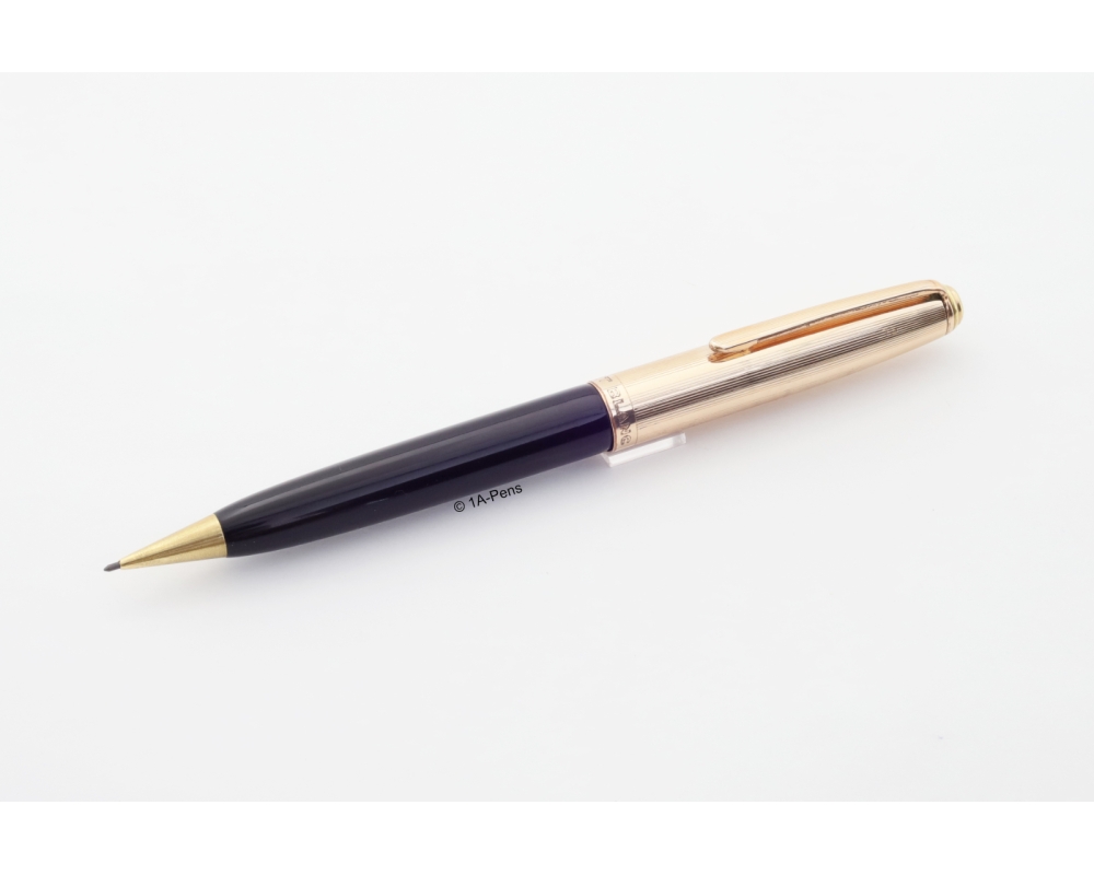 Montblanc 75 Rolled gold Black Pix Tqwist-mechanism 0.92mm Danmark 1960 Vintage RARE!